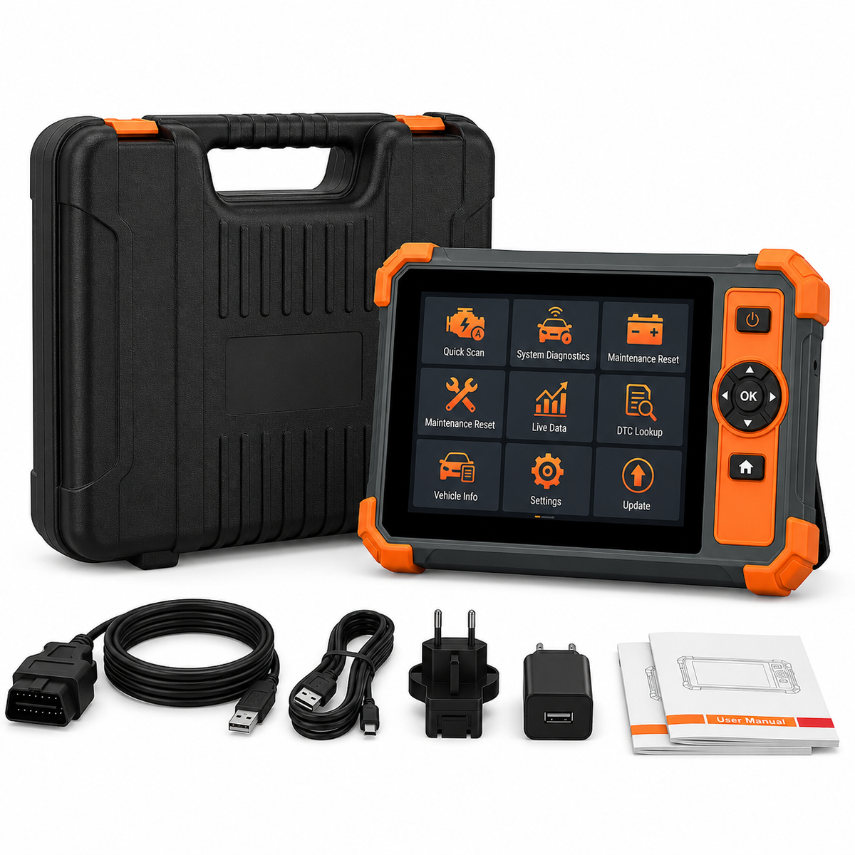 Profi KFZ Diagnosegerät Auto OBD2 Scanner All System Auslesegerät